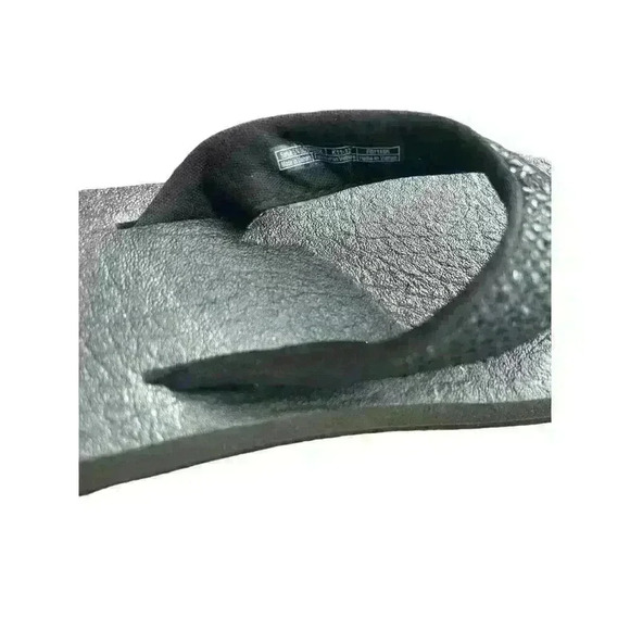 Sanuk Black Glitter Kids Flip Flops/Sandals Size 11-12 Kids - Picture 4 of 4